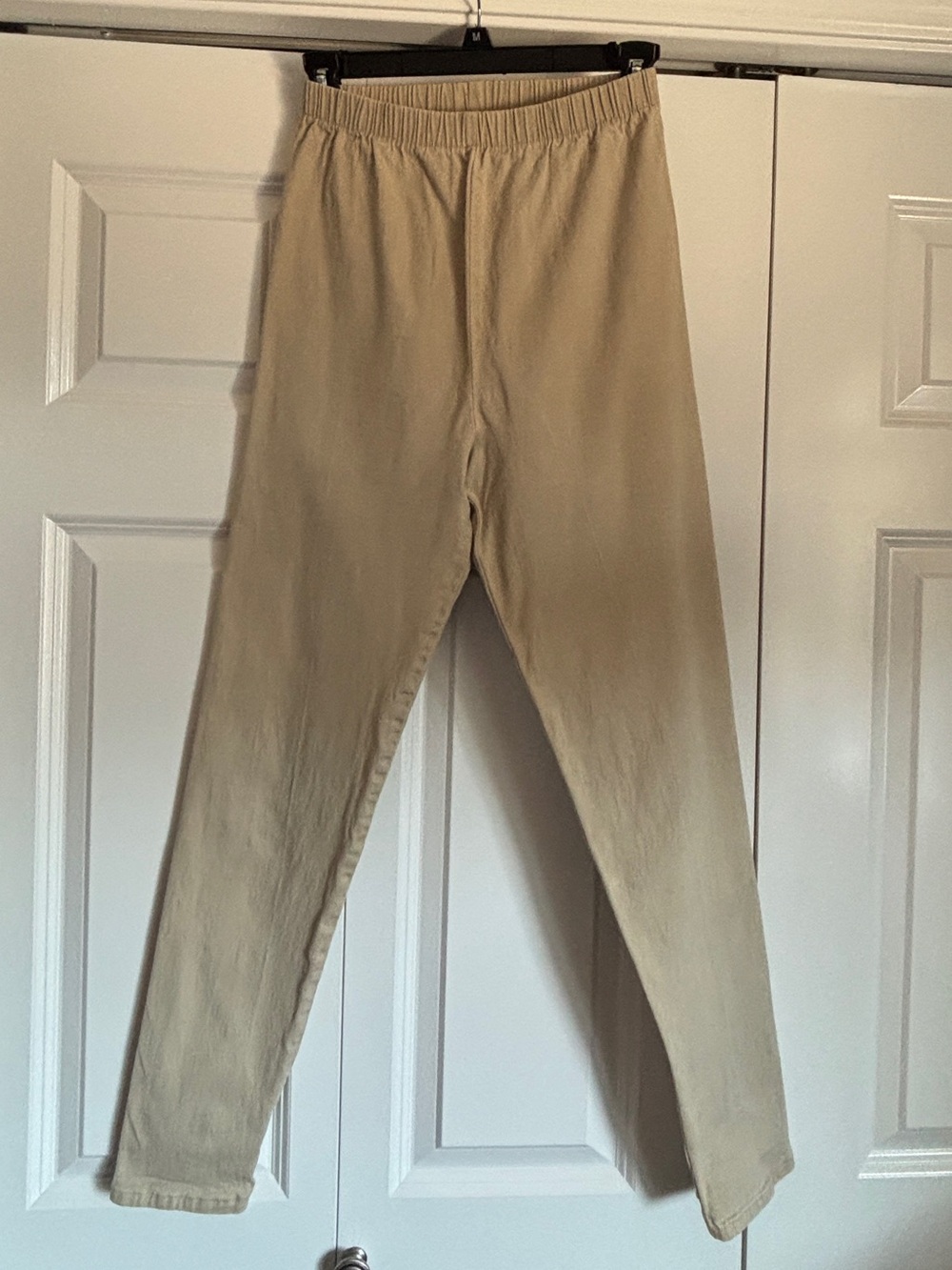 90s VTG Forenza Women's Straight-Leg Elastic-Waist Pants - Light Beige